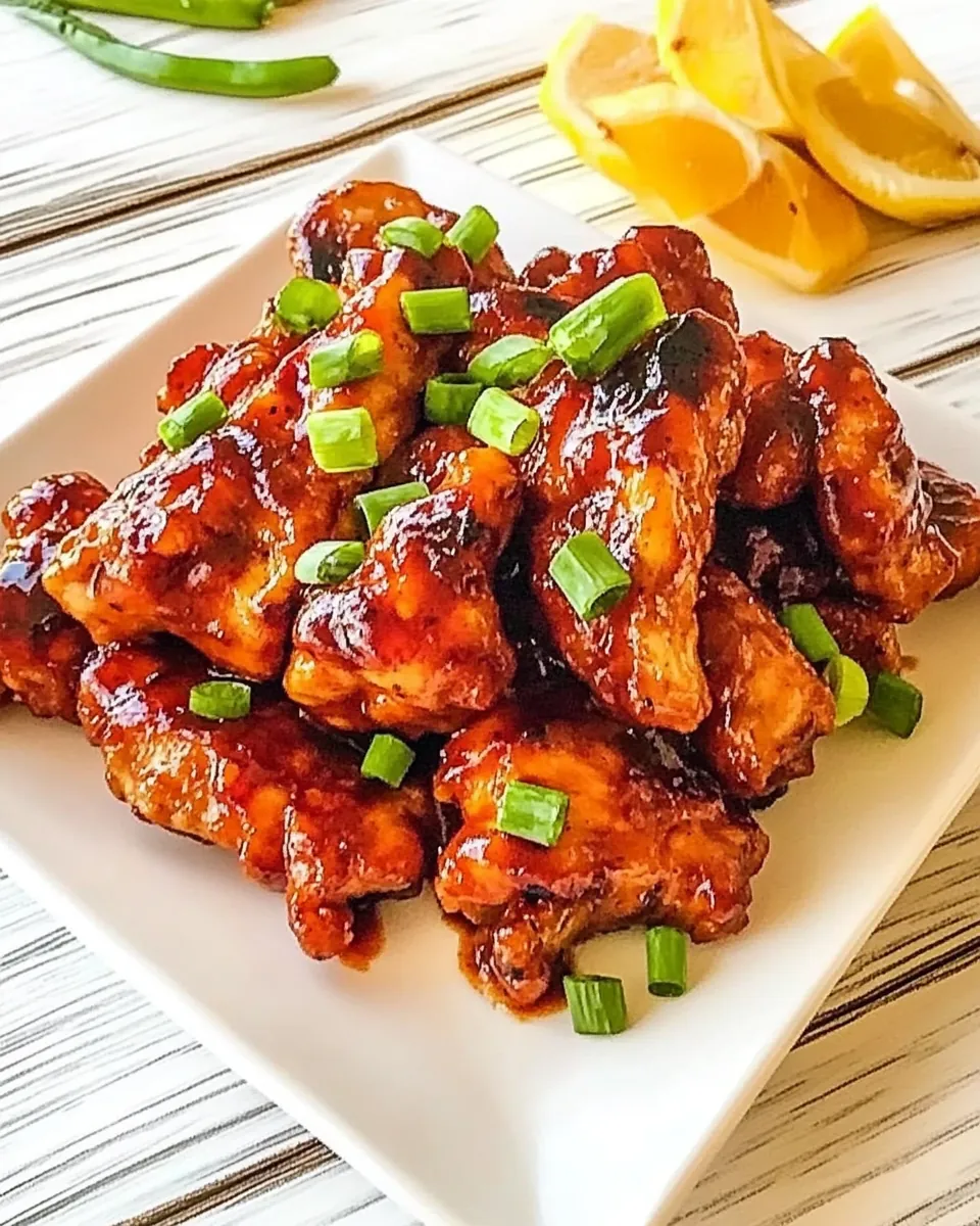 Honey Sriracha Chicken
