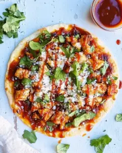 Honey Sriracha Chicken Flatbread