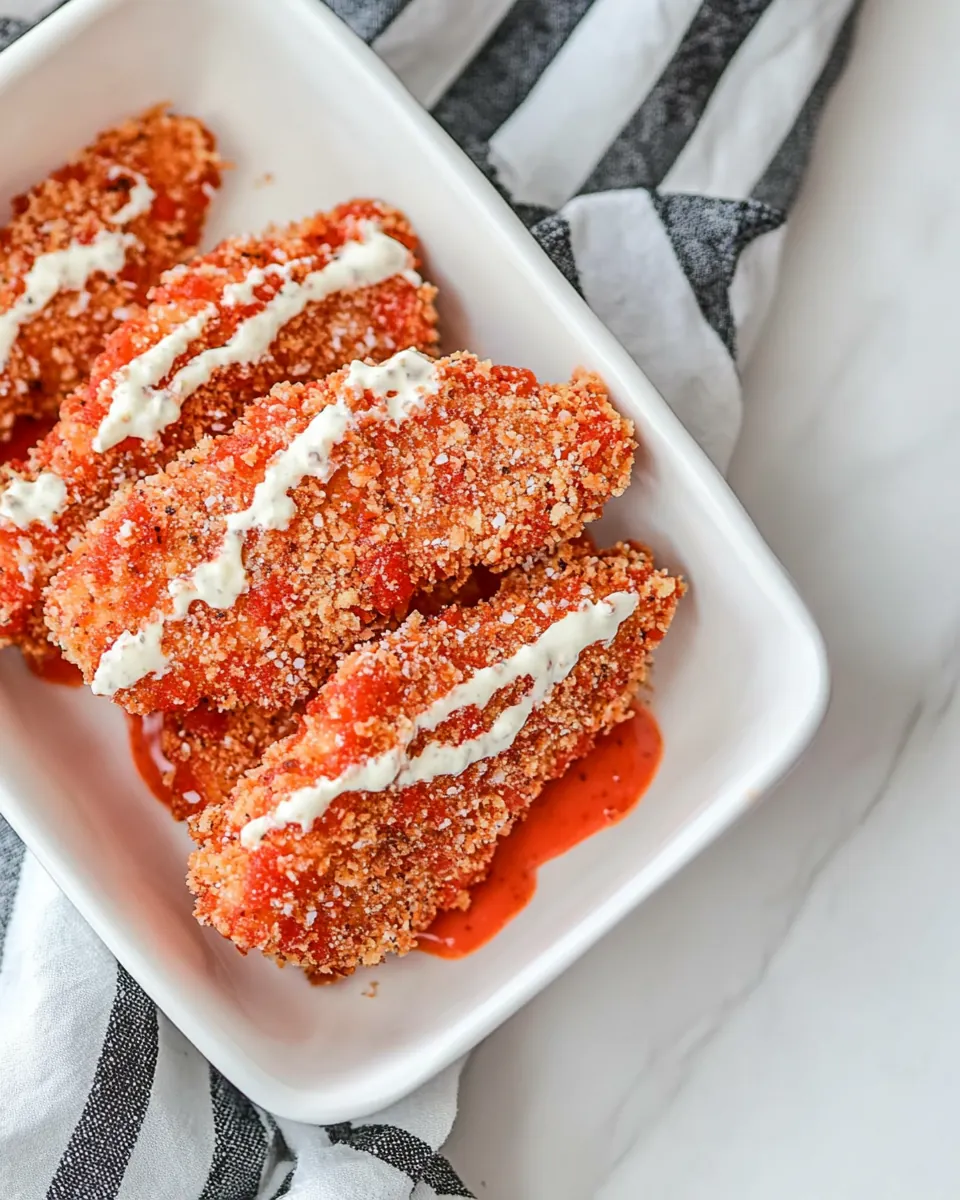 Hot Cheeto Chicken Tenders