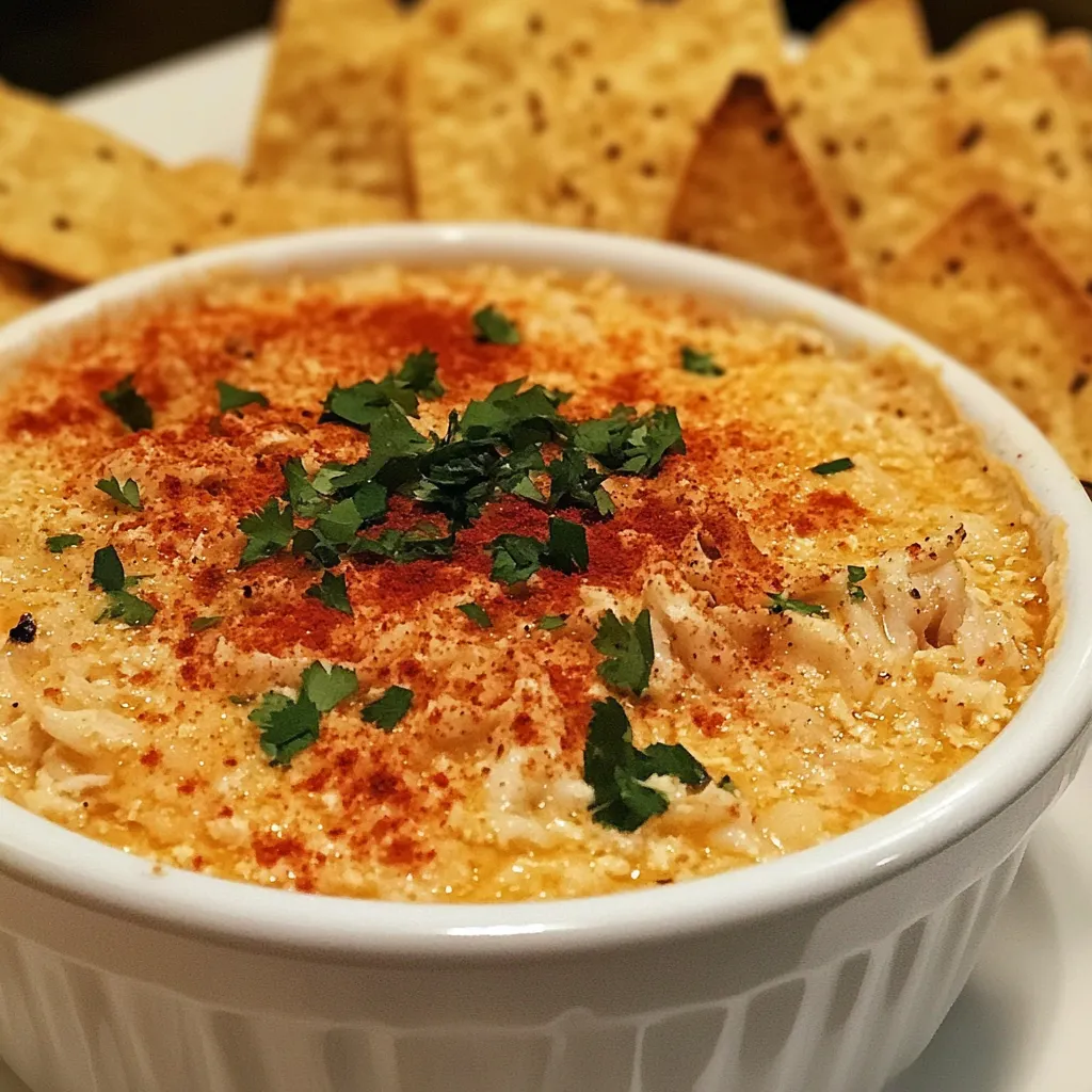 Hot Crab Salsa Dip
