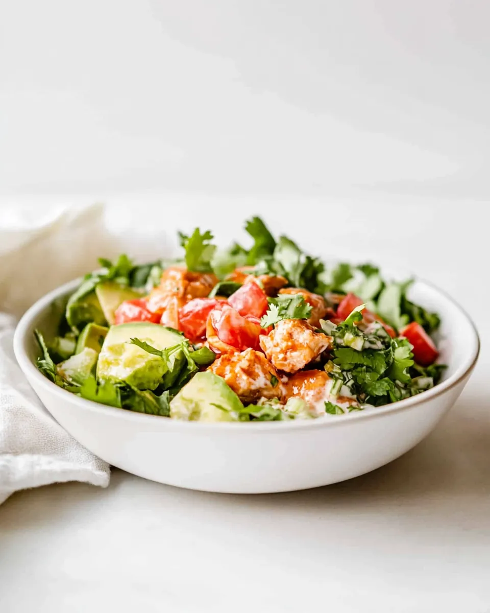 Hot Honey Chicken Salad