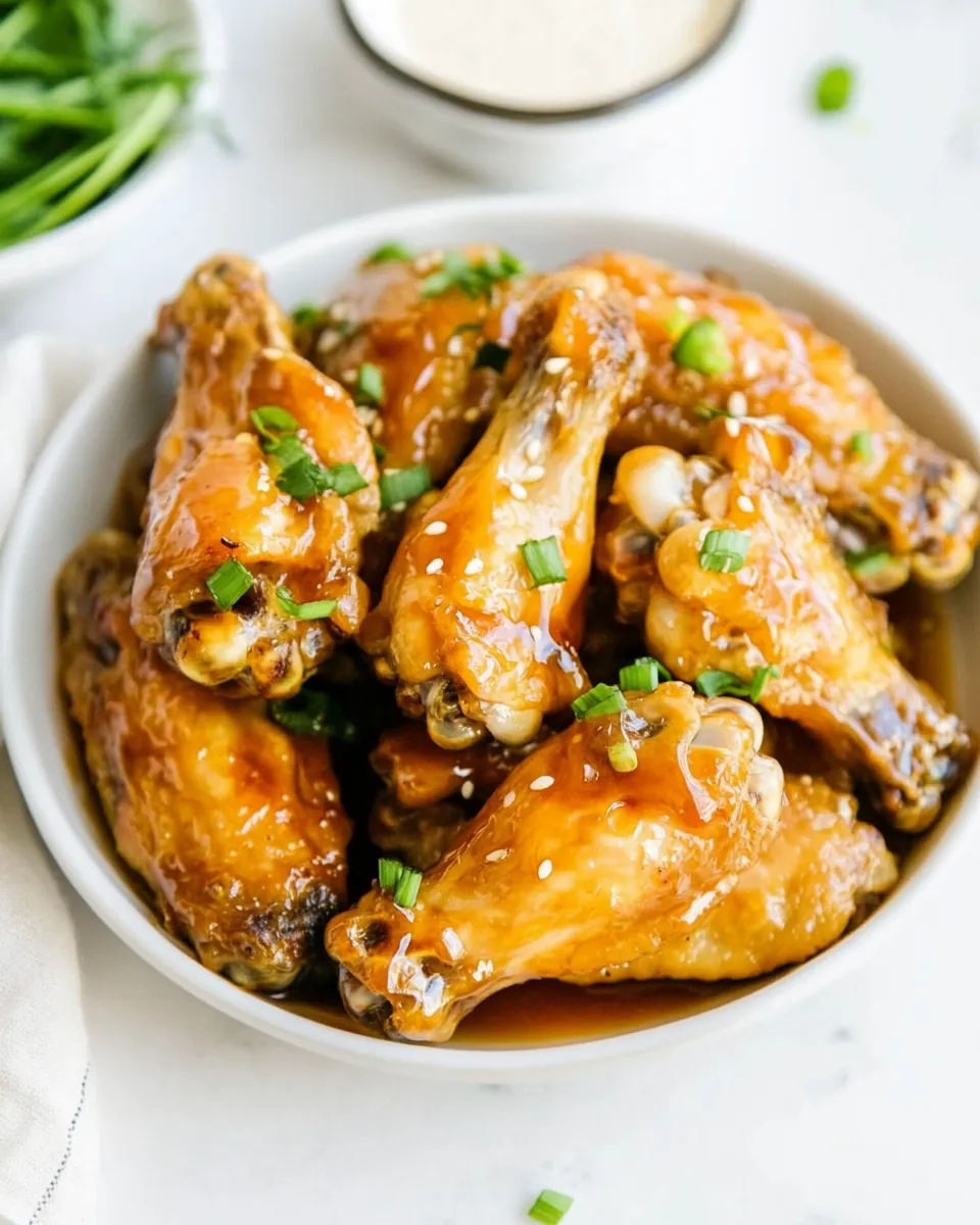 Hot Honey Chicken Wings