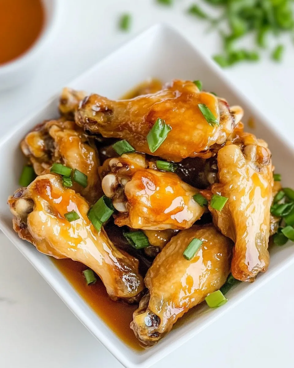 Hot Honey Chicken Wings