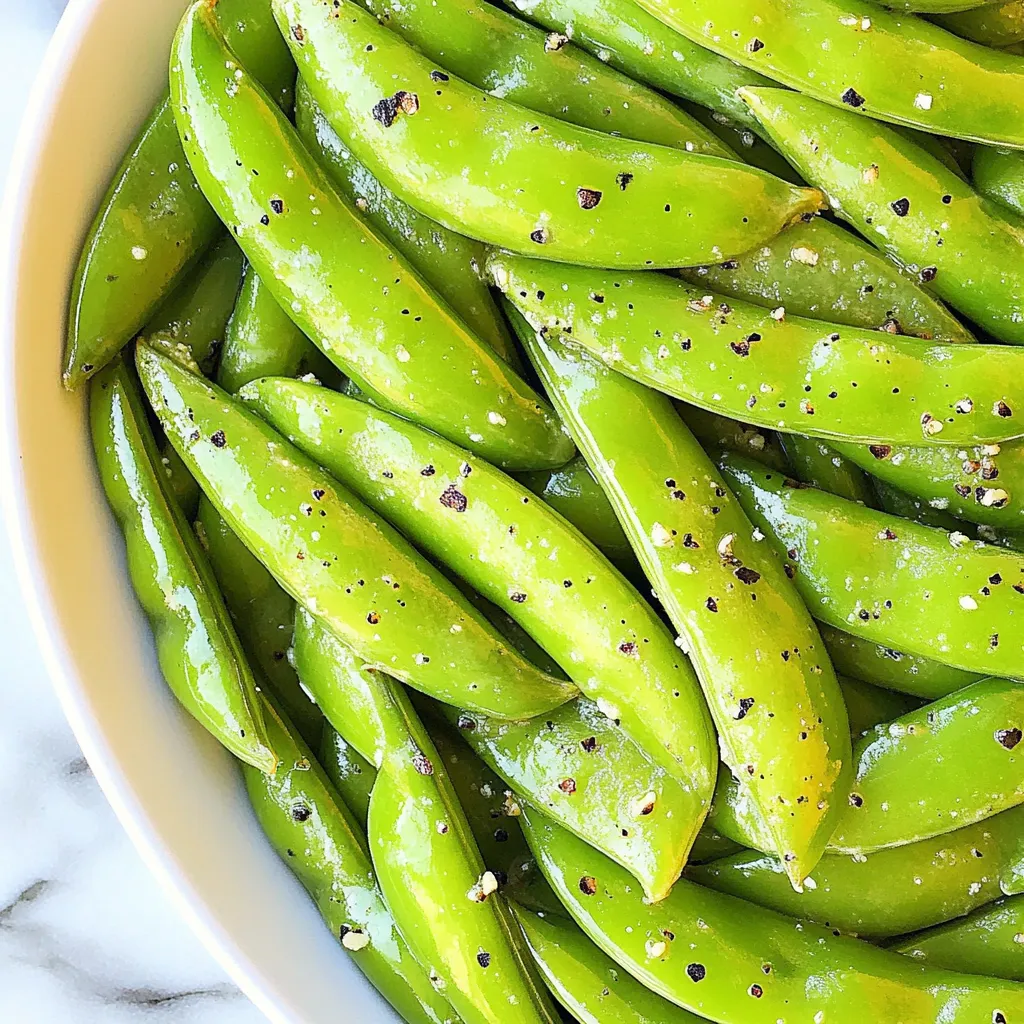 How To Cook Snap Peas
