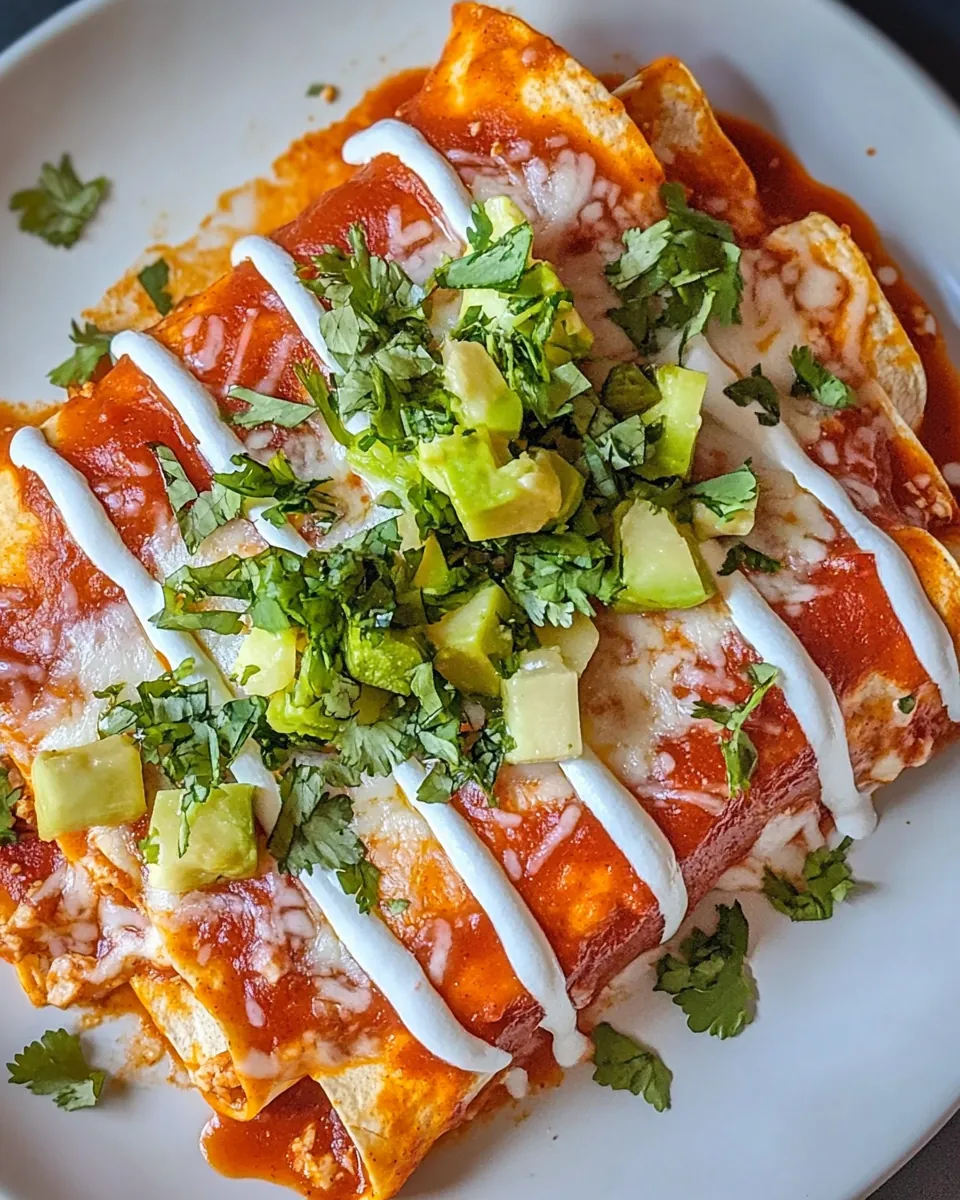 Chicken Enchiladas