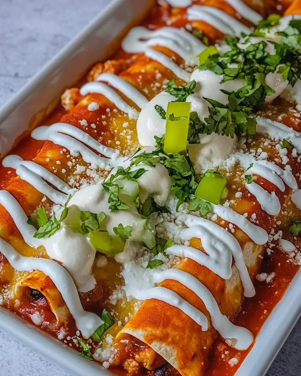 Chicken Enchiladas