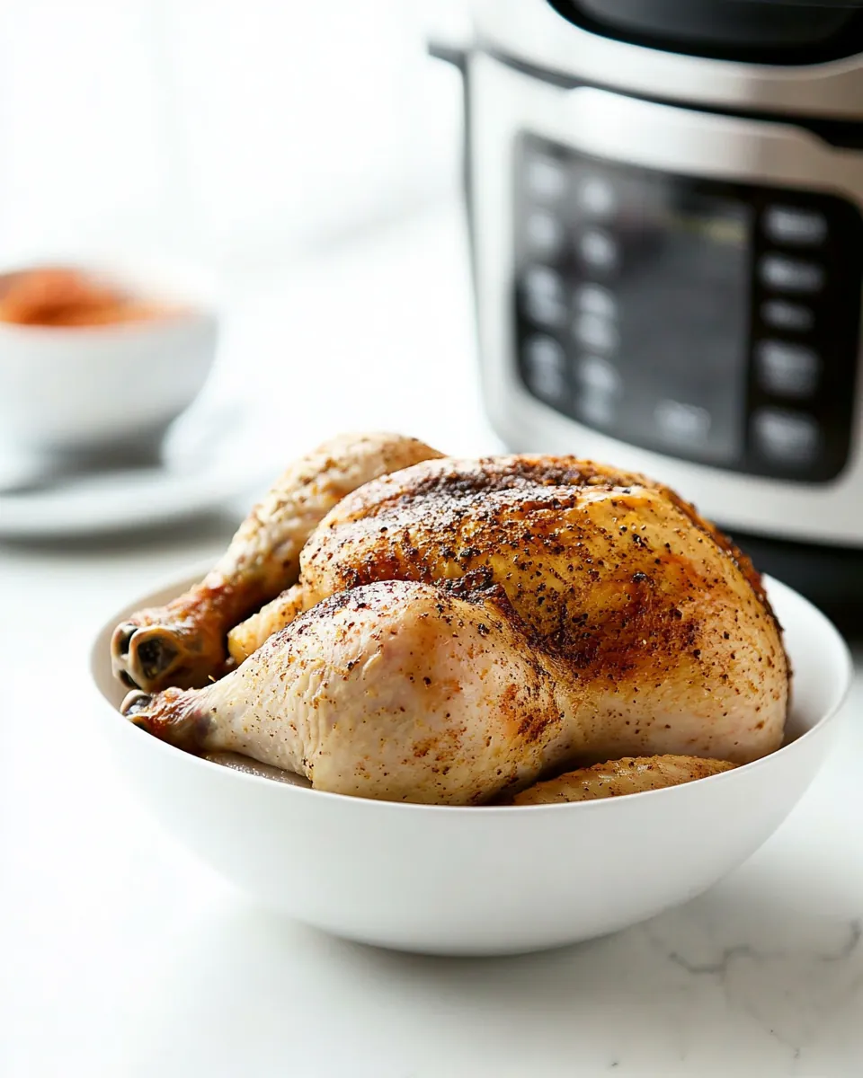 Whole Chicken in the Instant Pot
