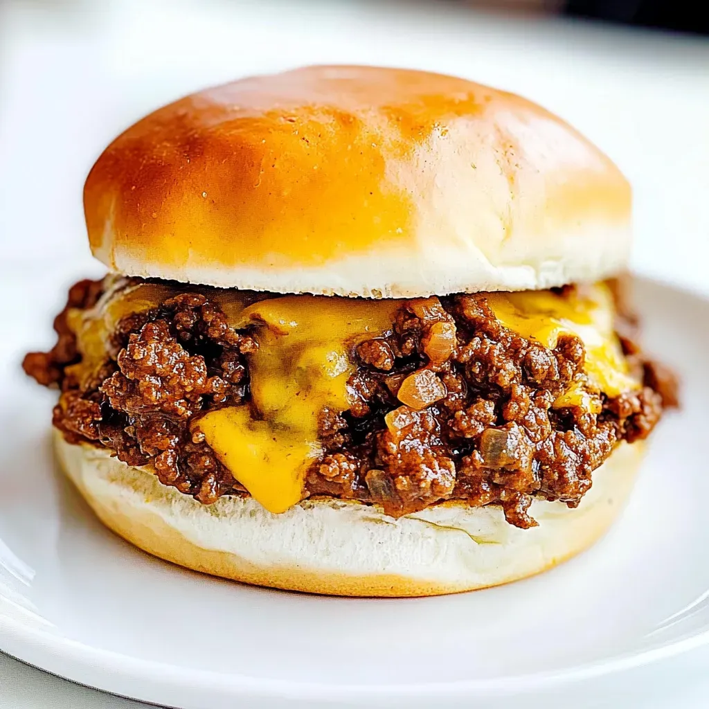 Homemade Sloppy Joes