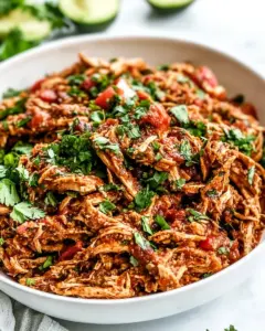 Mexican Shredded Chicken