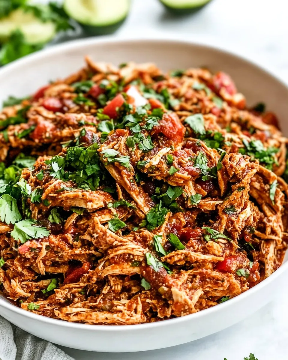 Mexican Shredded Chicken