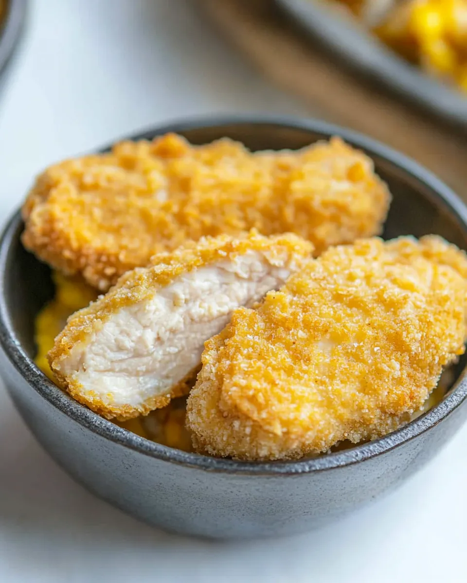 Breaded Chicken Without Eggs