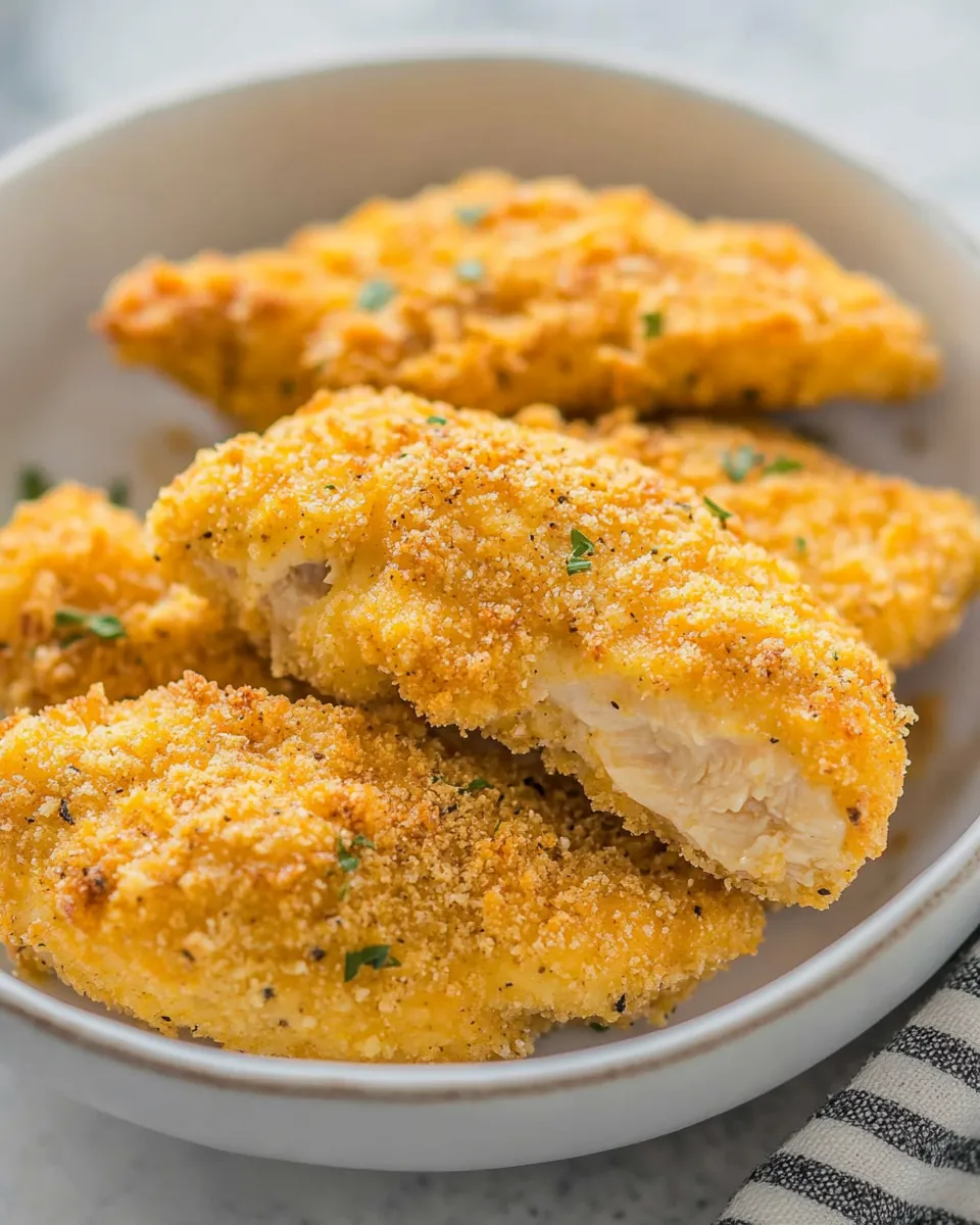 Breaded Chicken Without Eggs