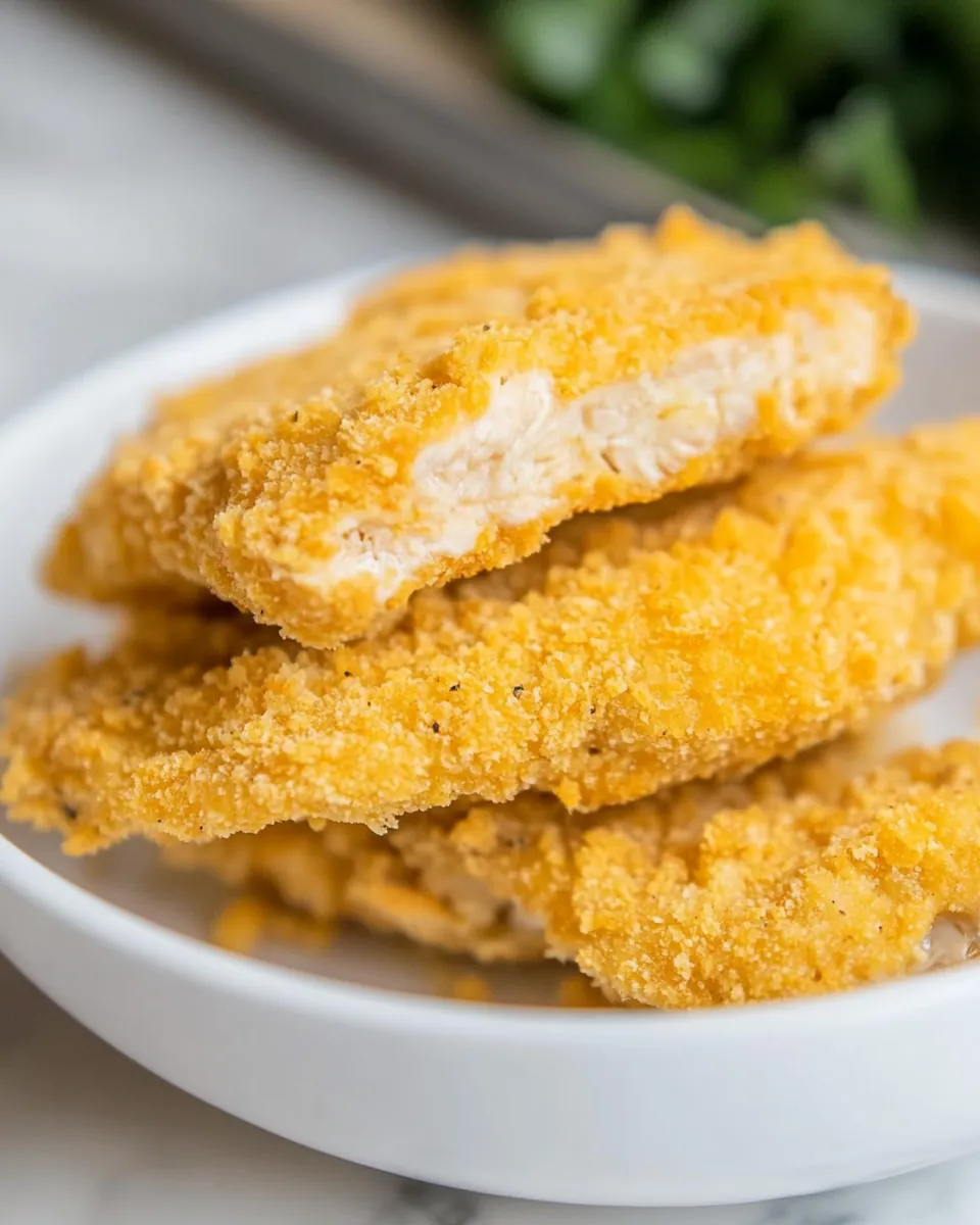 Breaded Chicken Without Eggs