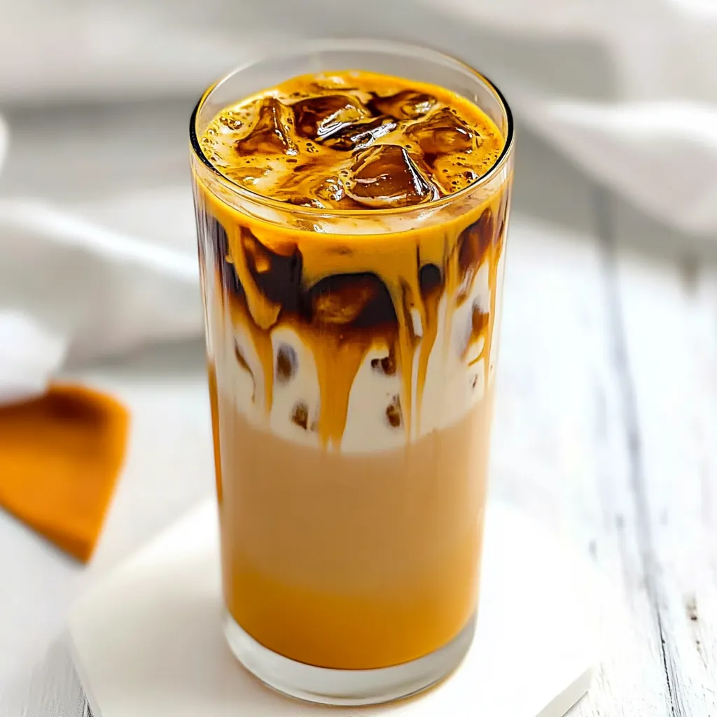 Iced Caramel Latte