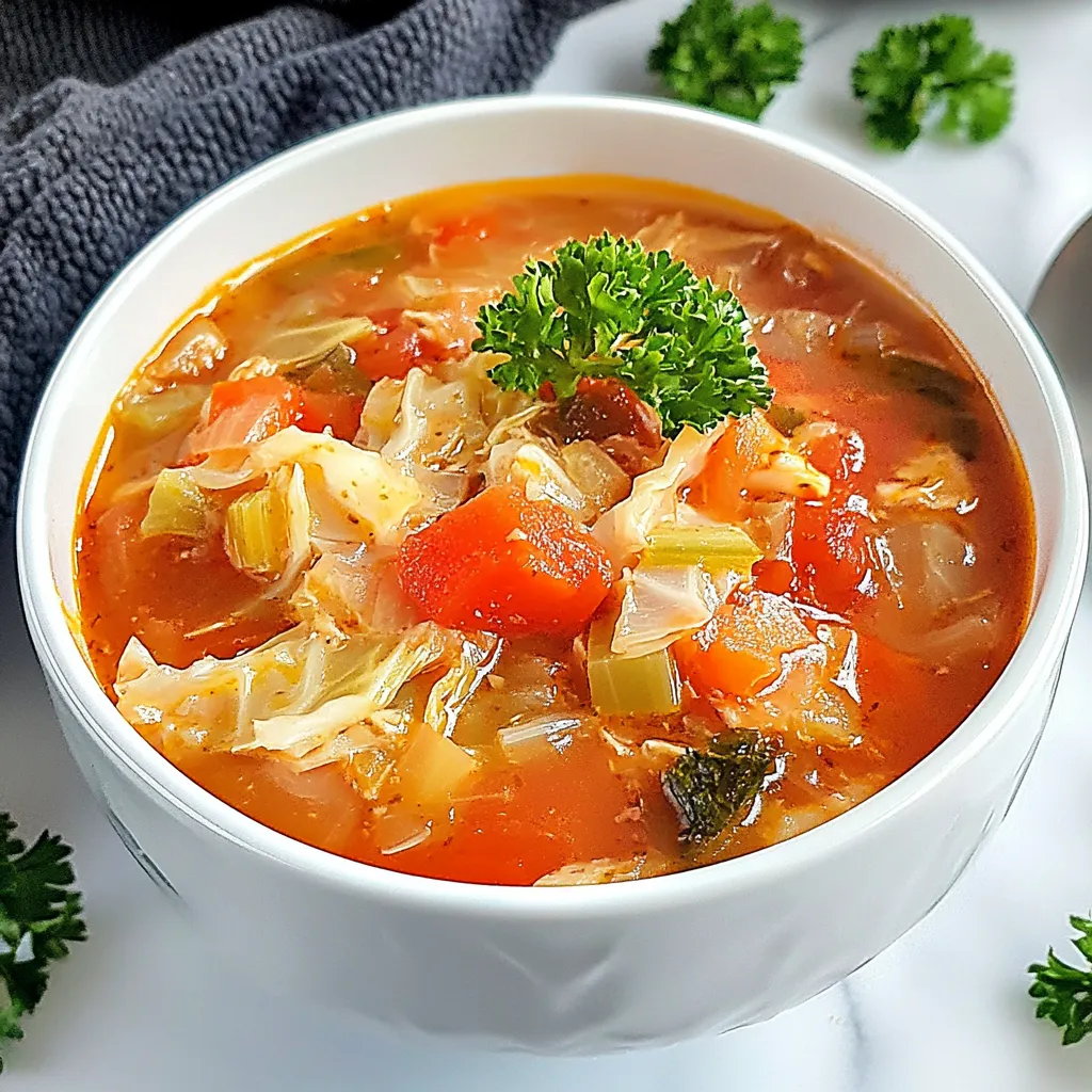 Instant Pot Cabbage Soup