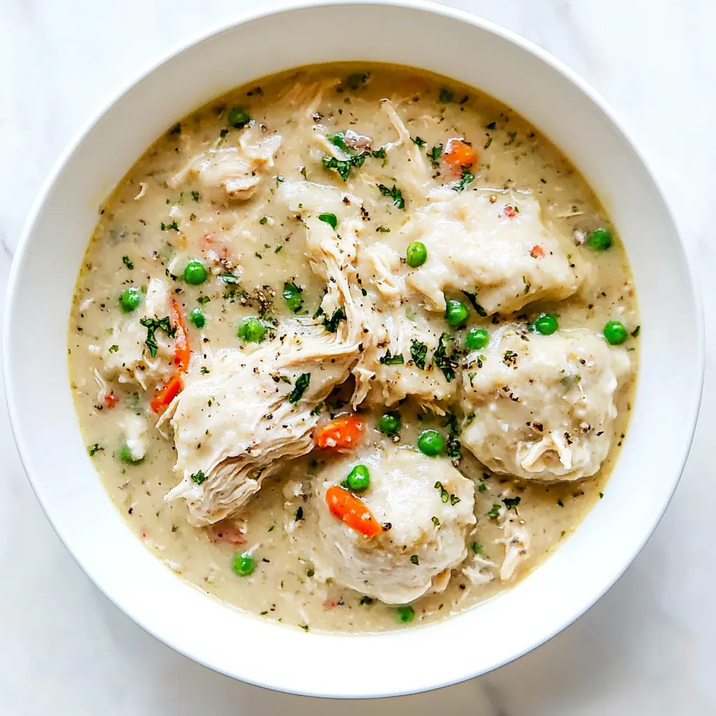 Instant Pot Chicken Dumplings