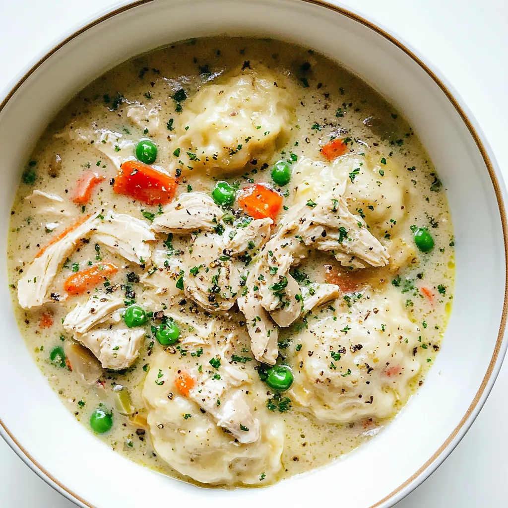 Instant Pot Chicken Dumplings