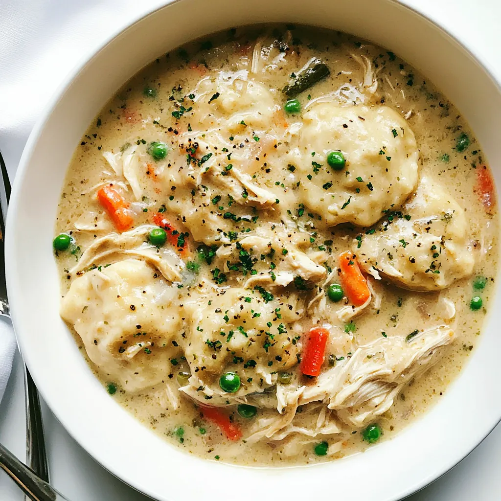 Instant Pot Chicken Dumplings
