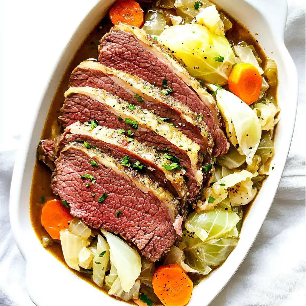 Instant Pot Corned Beef and Cabbage