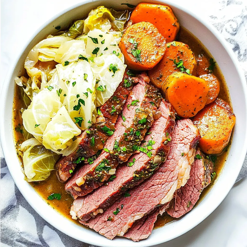 Instant Pot Corned Beef and Cabbage