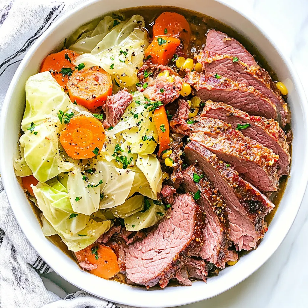 Instant Pot Corned Beef and Cabbage