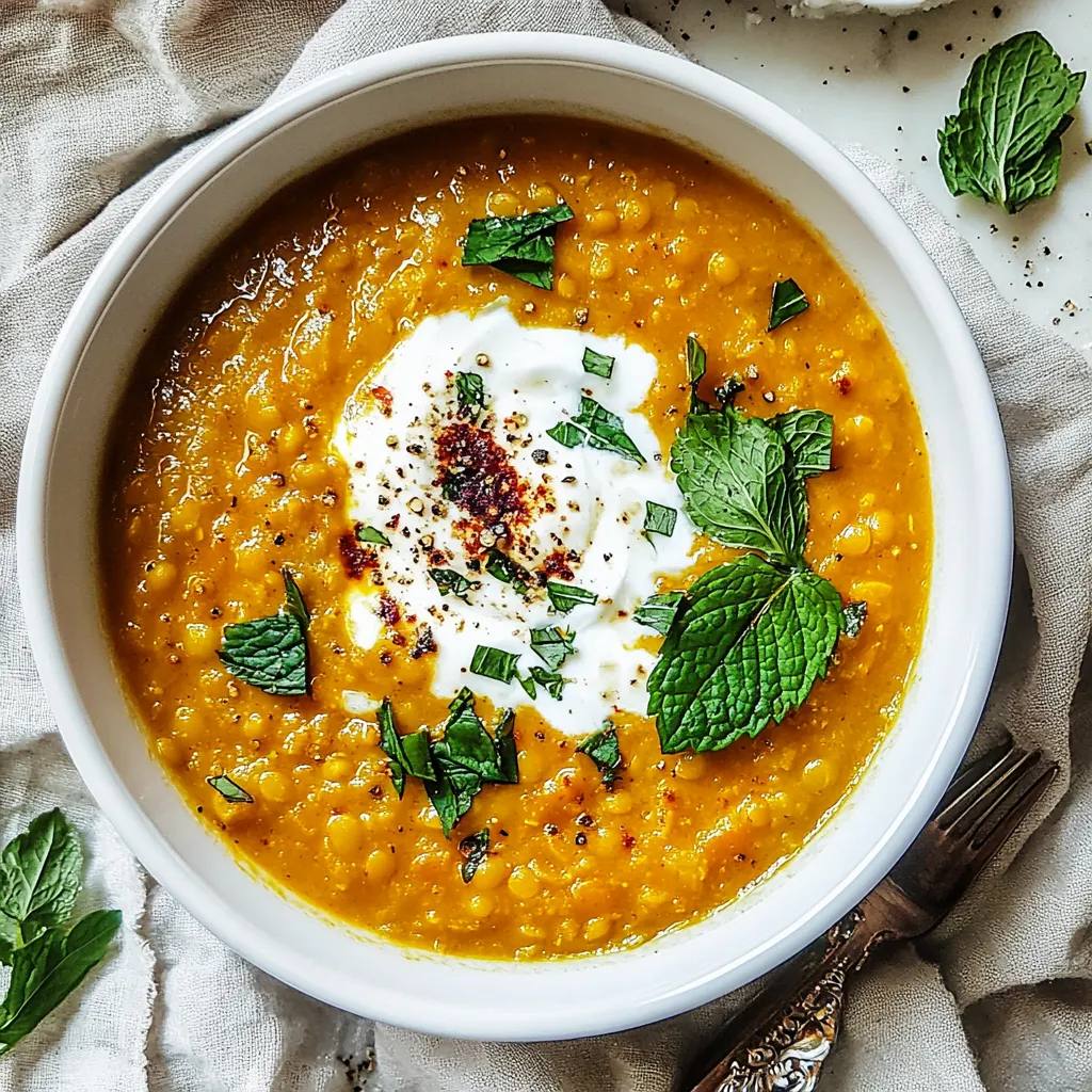 Instant Pot Red Lentil Soup