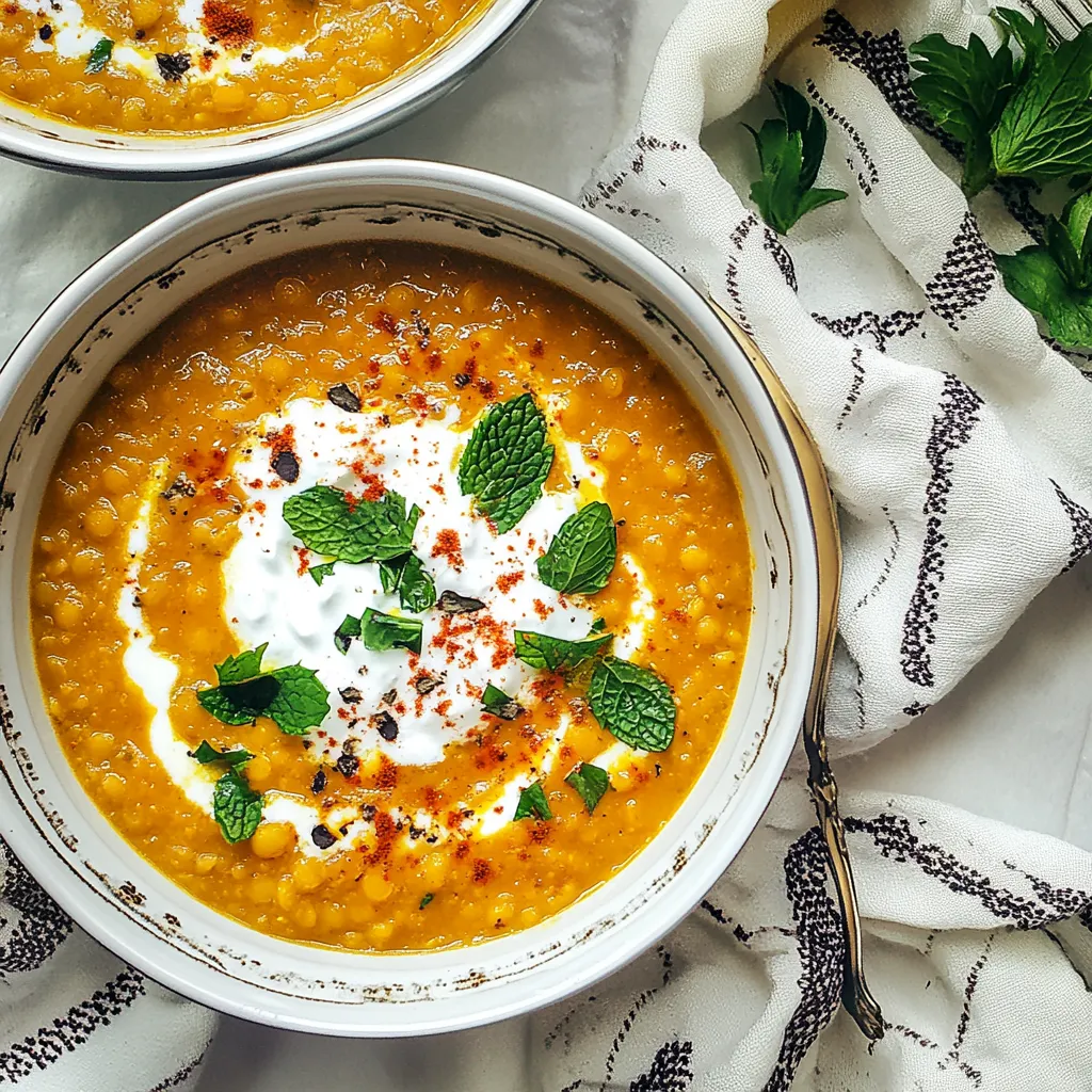 Instant Pot Red Lentil Soup