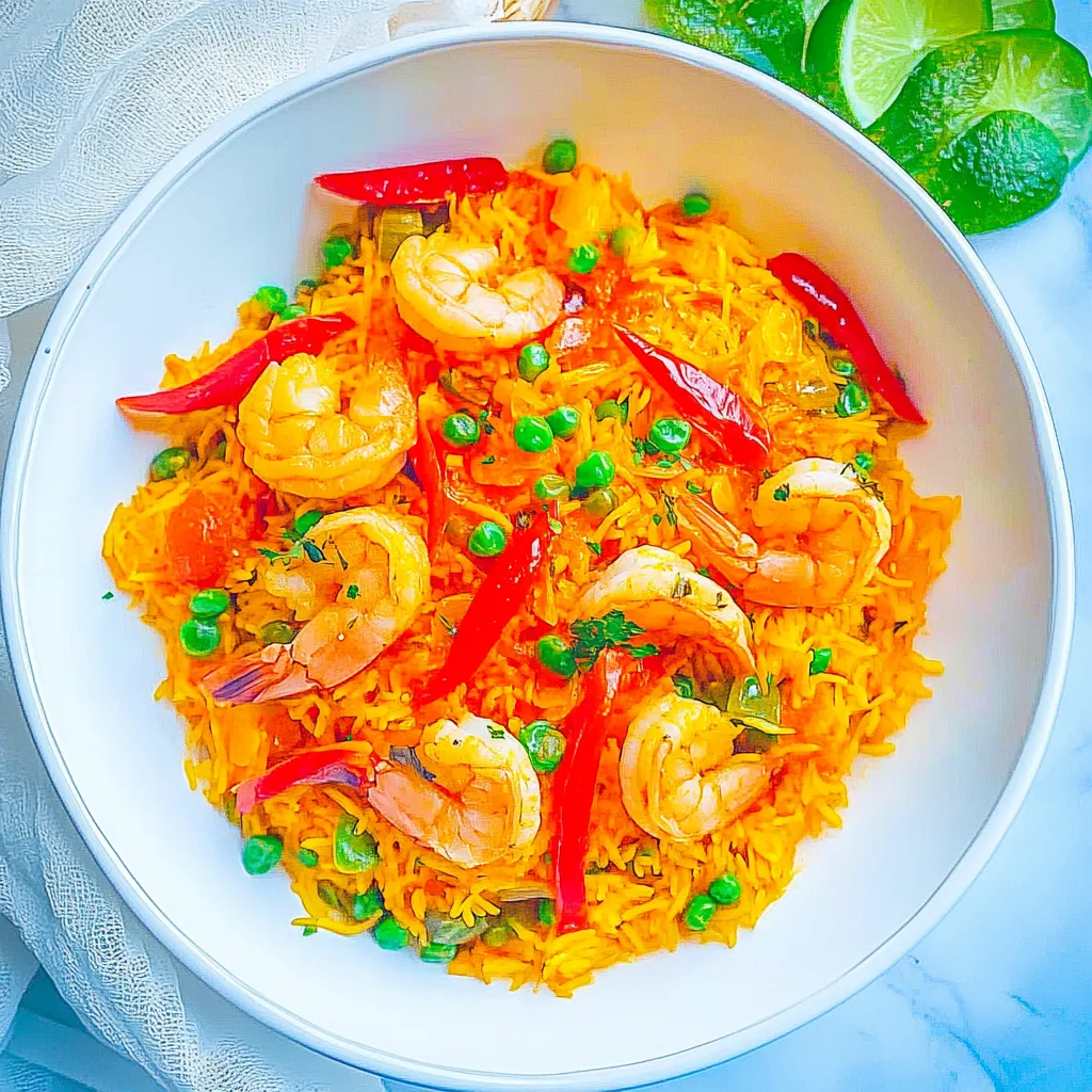 Instant Pot Shrimp Paella