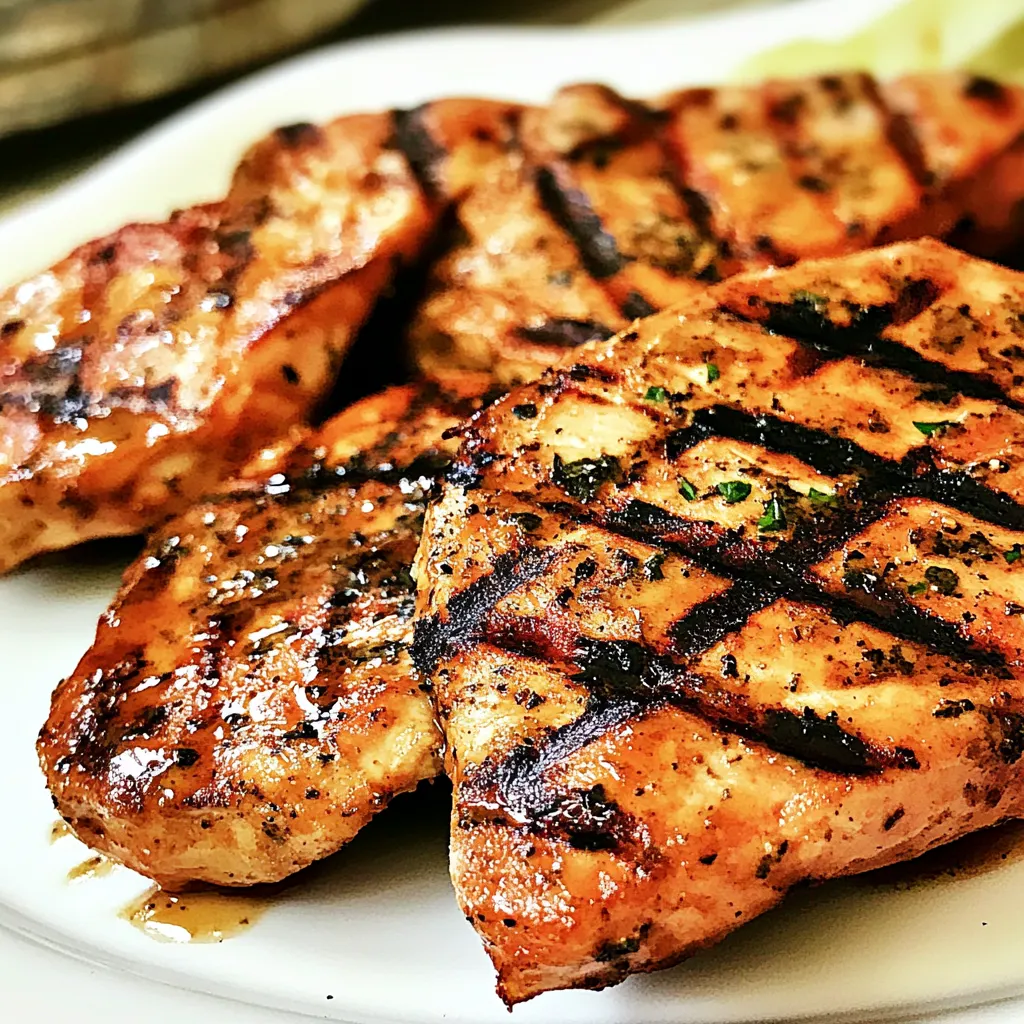 Italian BBQ Ranch Grilled Chicken