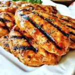 Italian BBQ Ranch Grilled Chicken