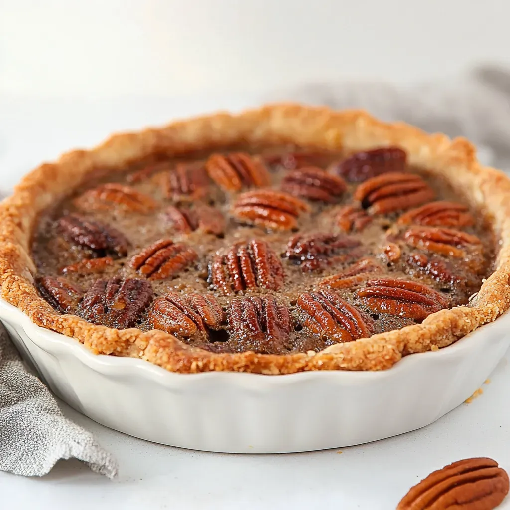 Keto Pecan Pie