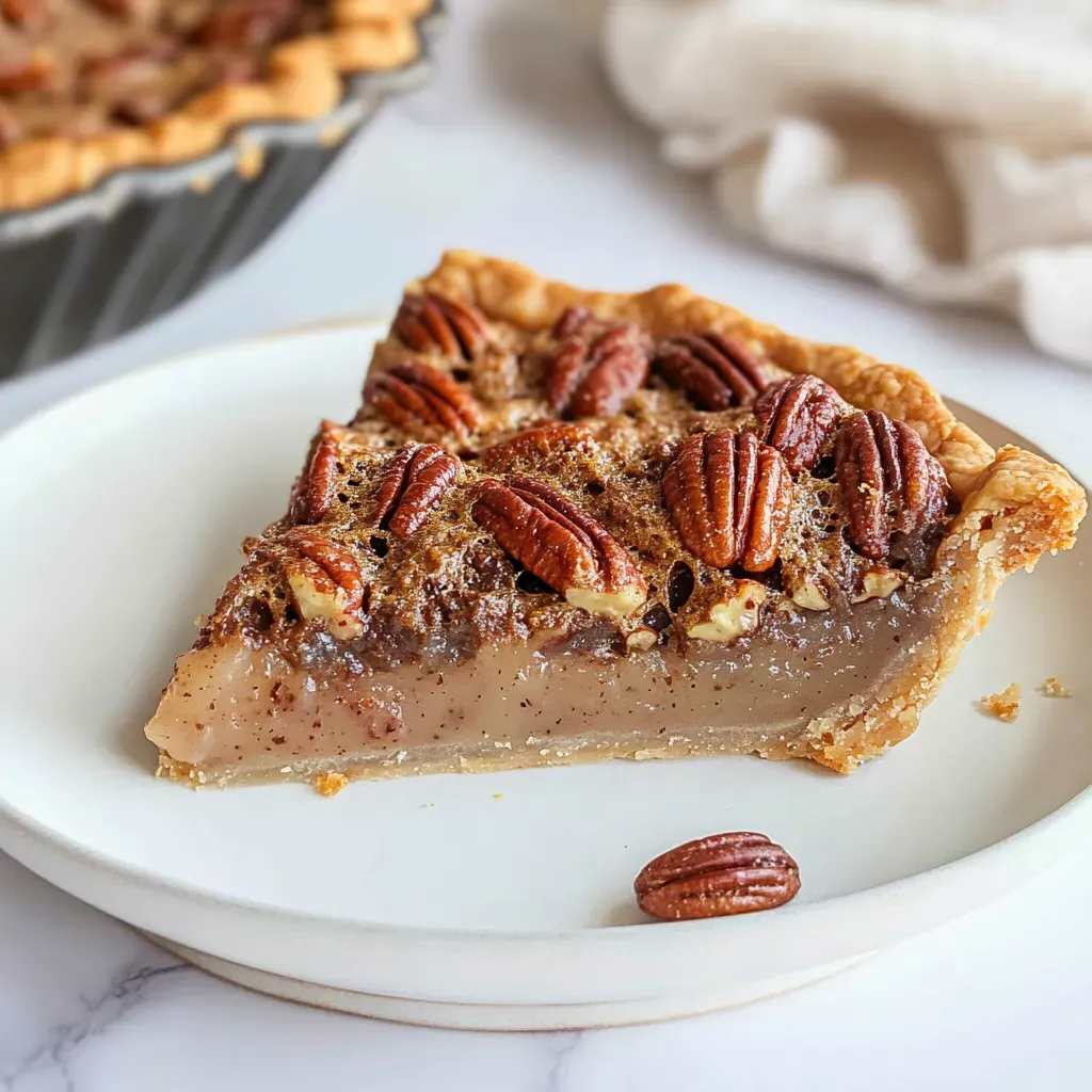 Keto Pecan Pie
