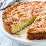 Keto Rhubarb Cake