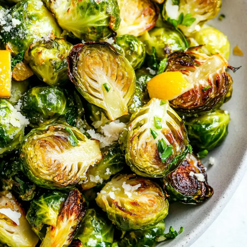 Keto Roasted Brussels Sprouts
