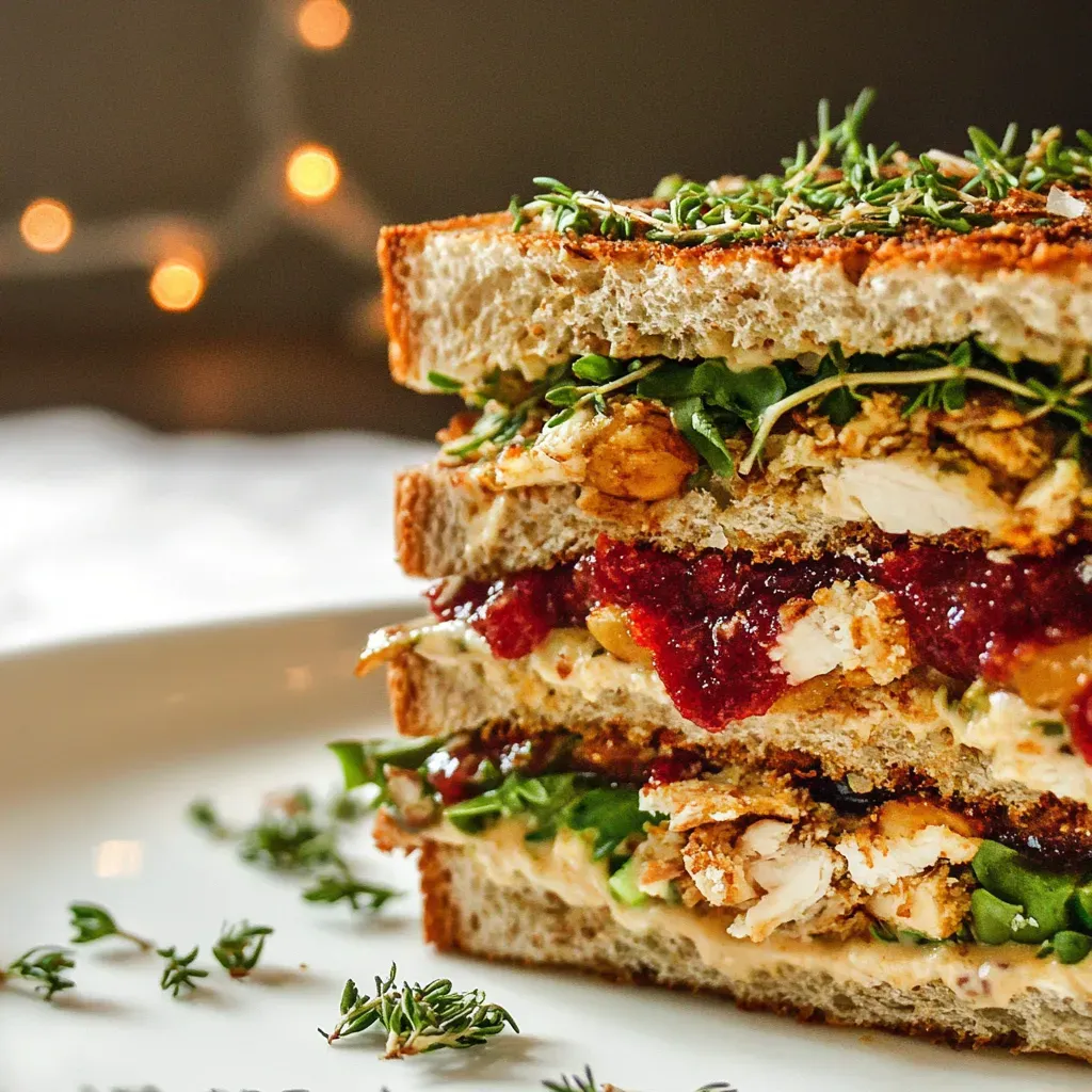 Leftover Thanksgiving Sandwich