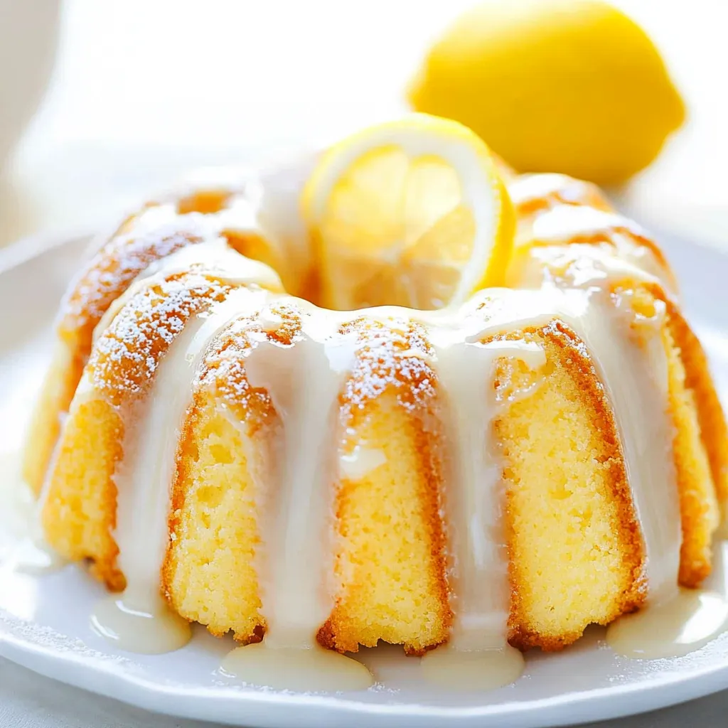 Lemon Bundt Cake
