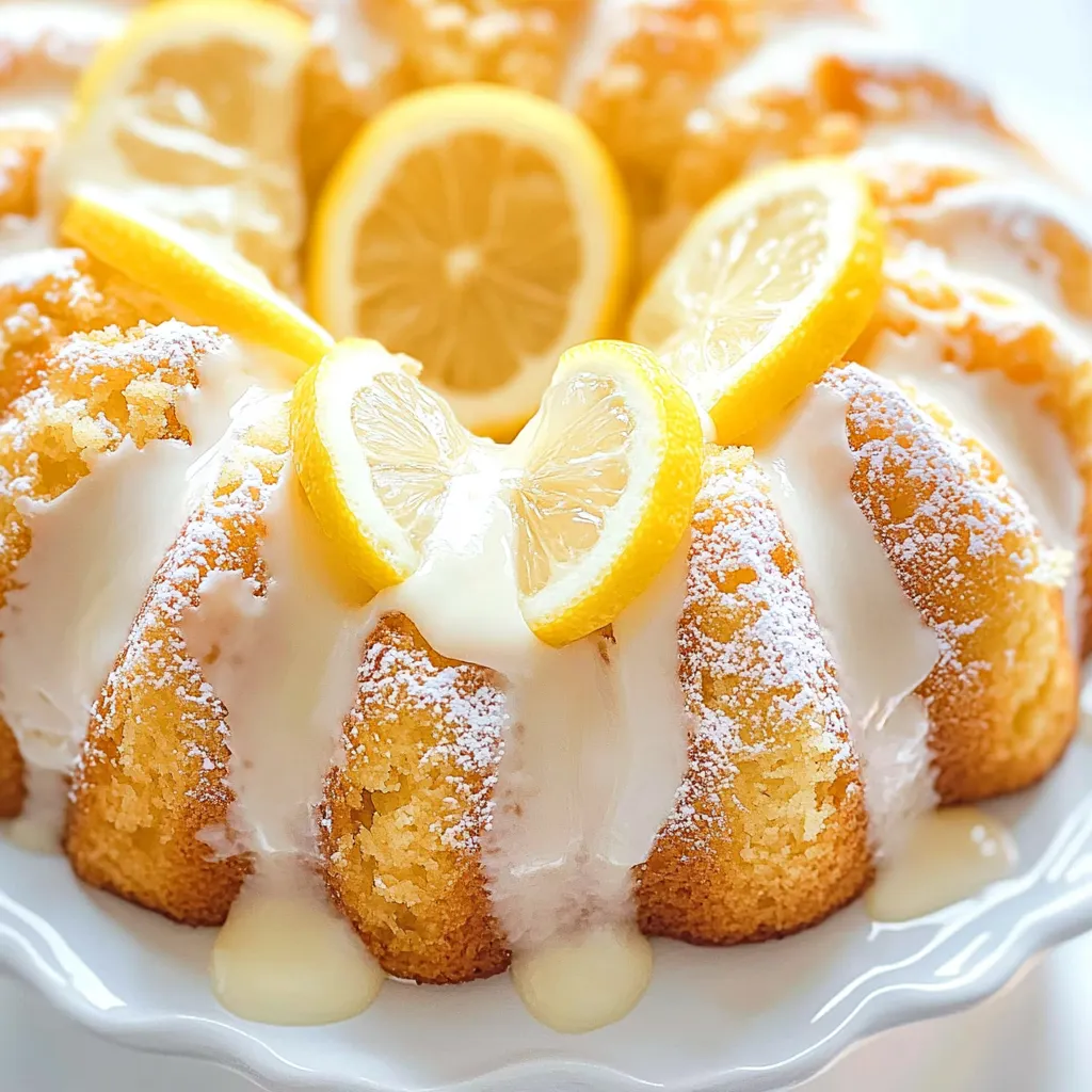 Lemon Bundt Cake