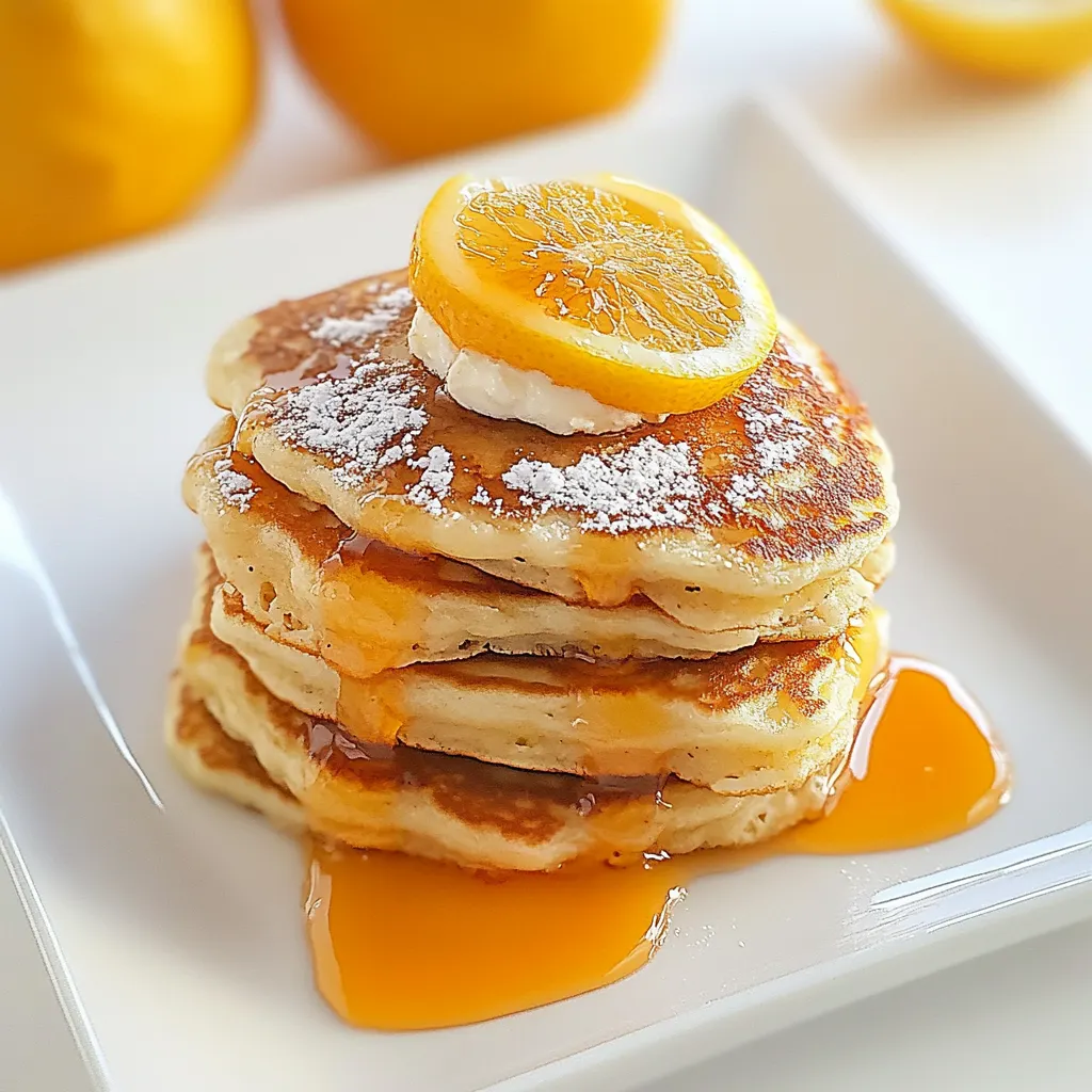 Lemon Ricotta Pancakes