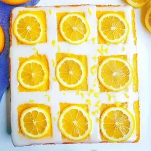 Lemon Sheet Cake