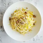 Lemon Spaghetti with Toasted Walnuts