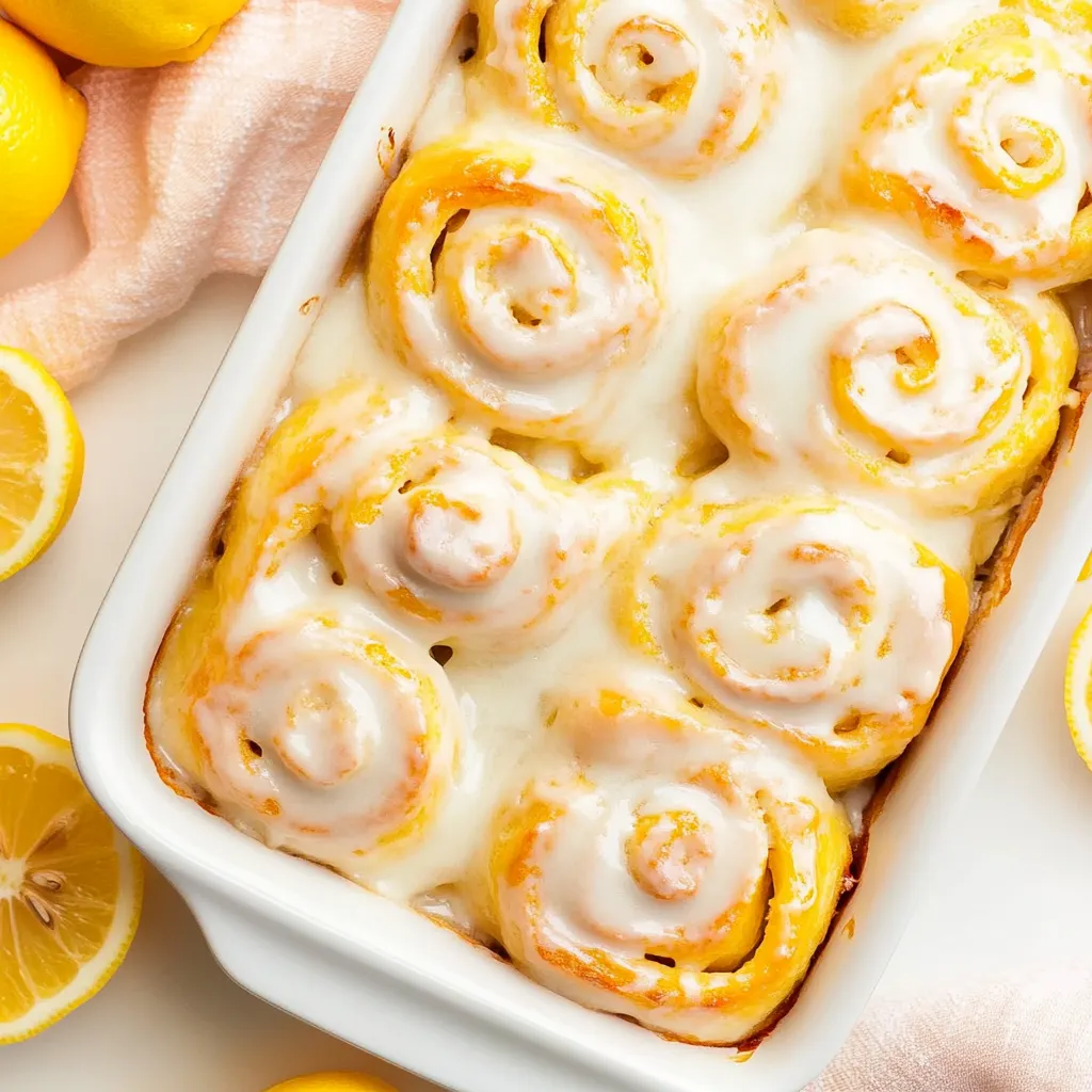 Lemon Sweet Rolls