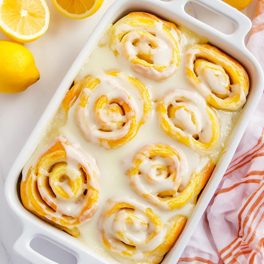 Lemon Sweet Rolls