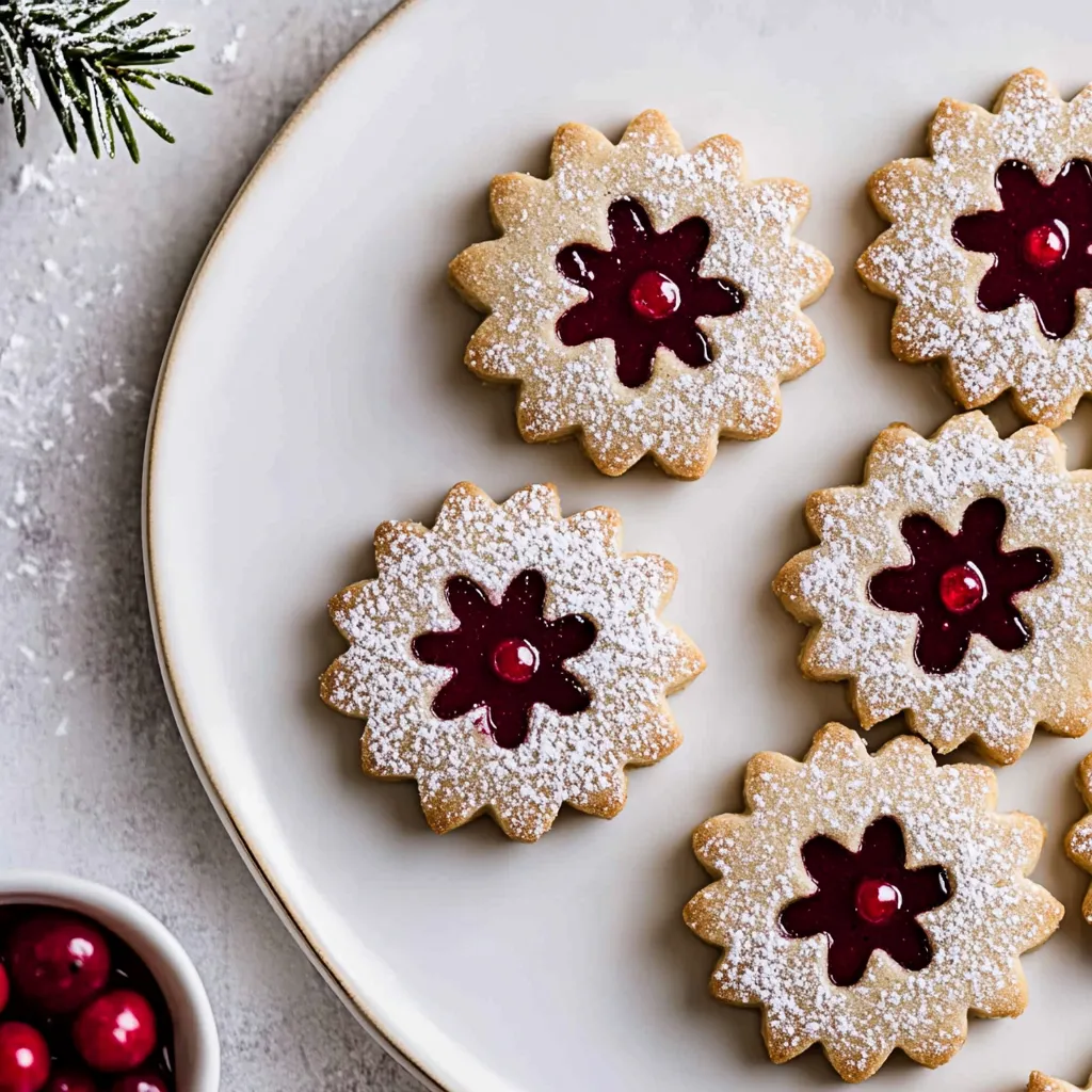 Linzer Cookies