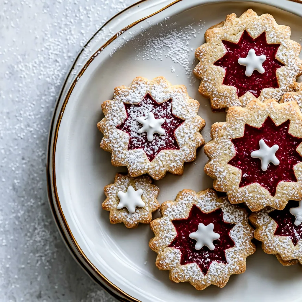 Linzer Cookies