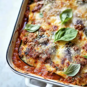 Low Carb Eggplant Lasagna