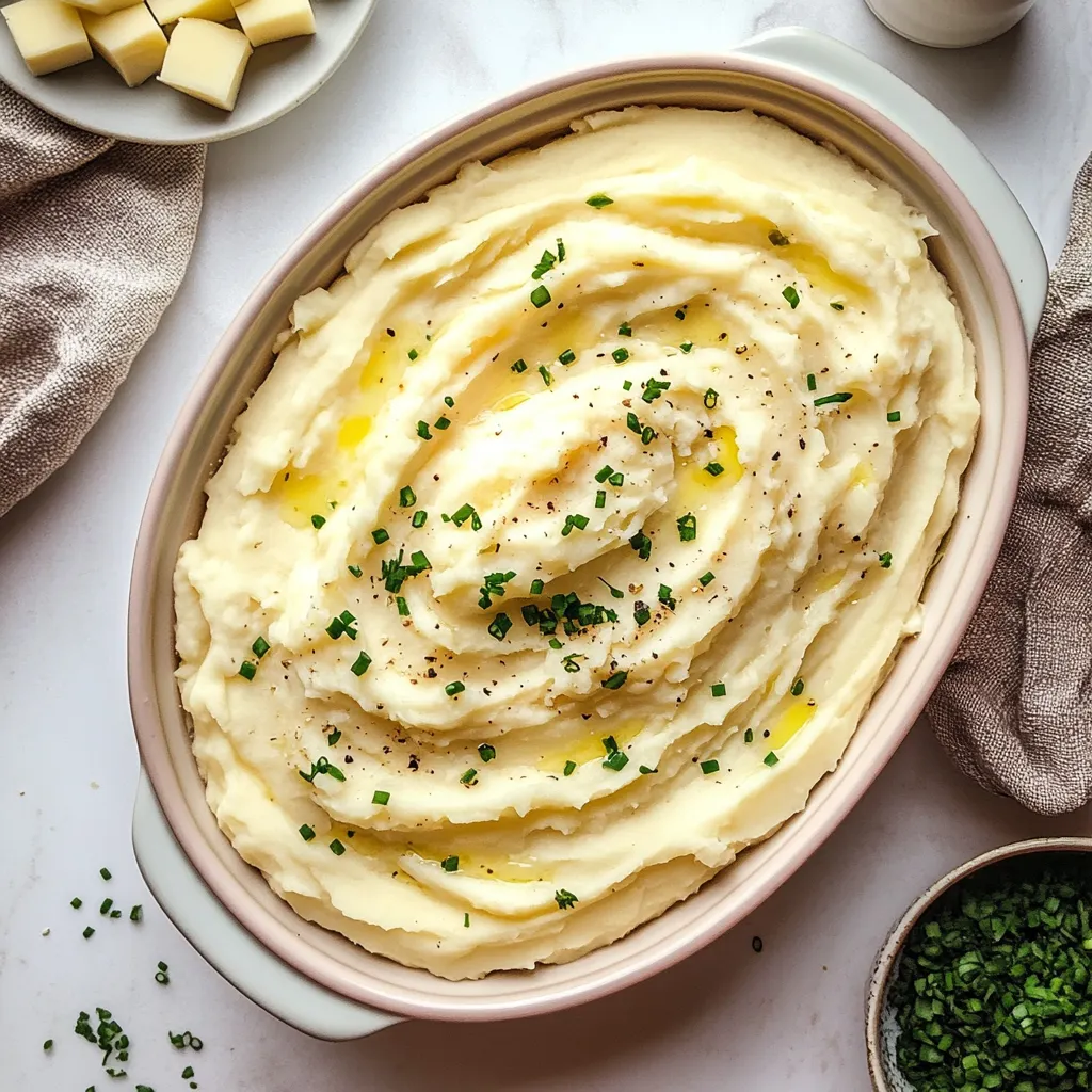 Manchego Whipped Potatoes