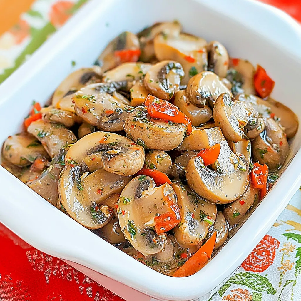 Marinated Mushrooms