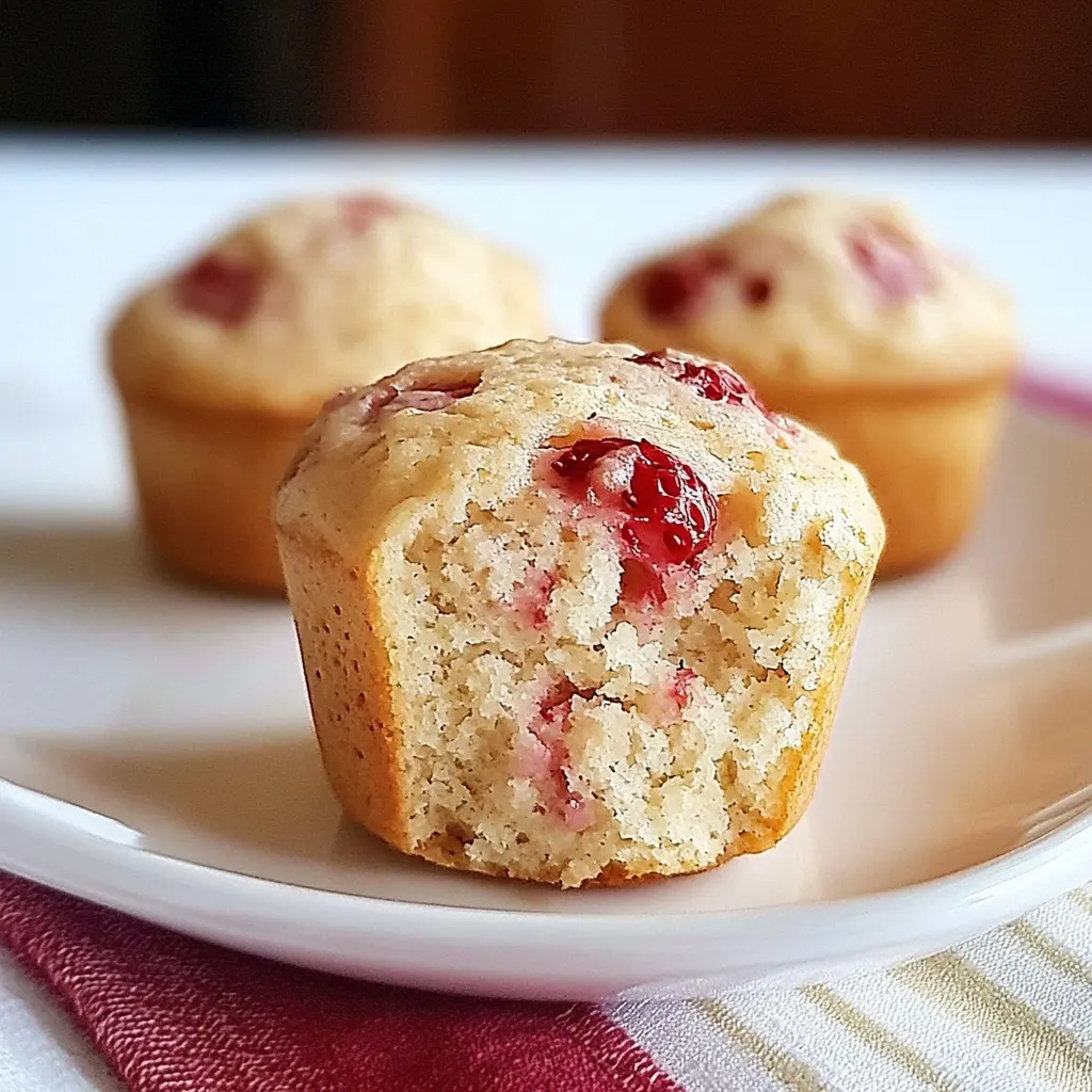 Meyer Lemon Strawberry Muffins