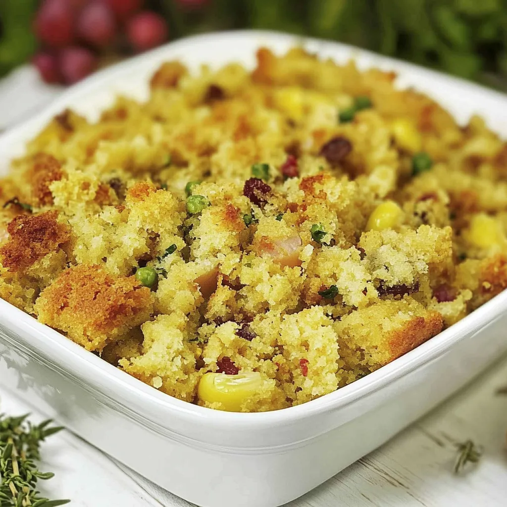 Midwest Cornbread Dressing