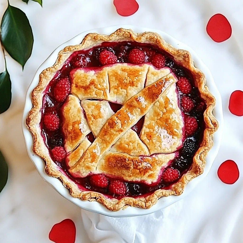 Mixed Berry Pie